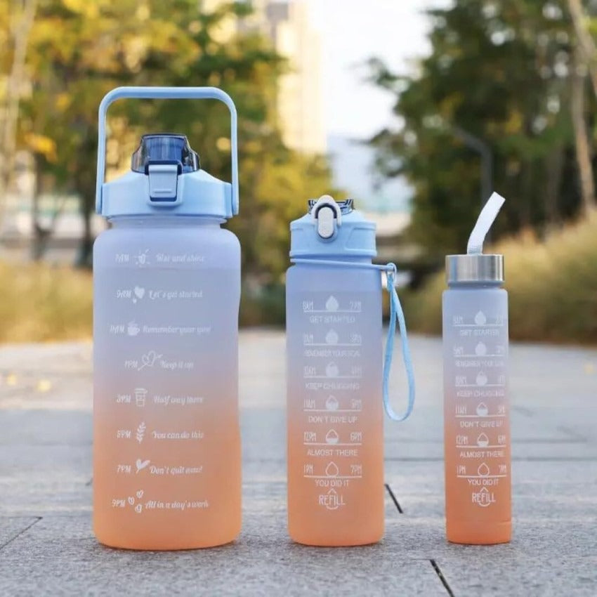 3Pcs Gradient Bottle Set