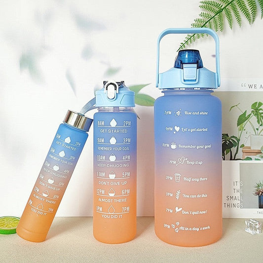 3Pcs Gradient Bottle Set