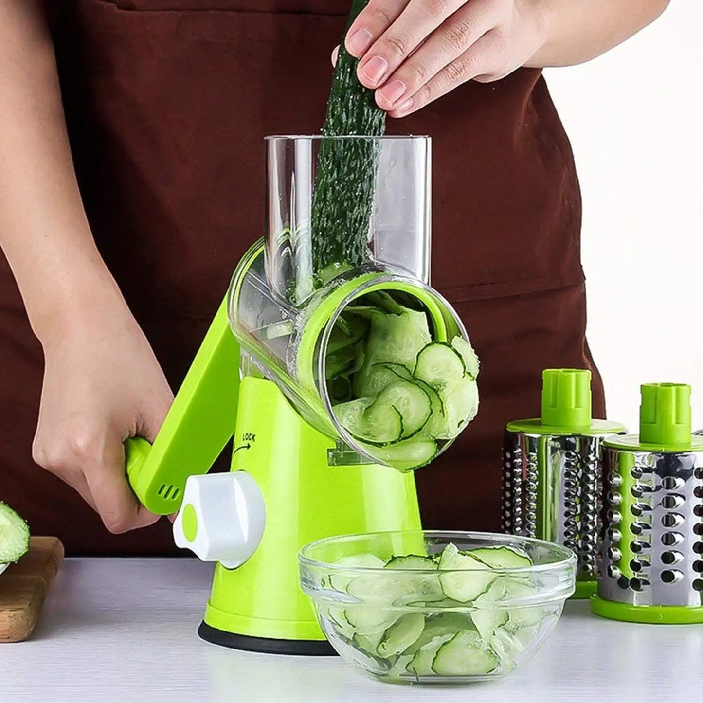 3 In 1 Manual Vegetable Cutter Slicer