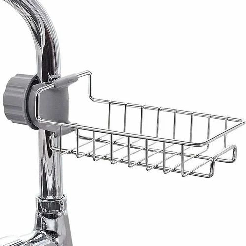 Stainless Steel Kitchen Sponge Holder Sink Caddy Organizer