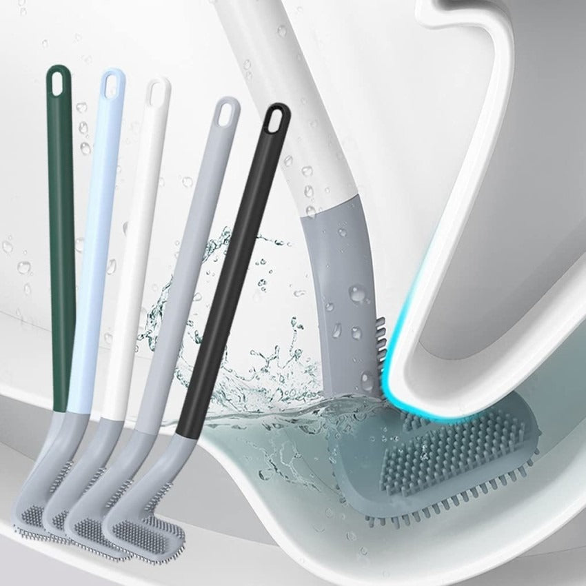 Flexible Silicone Rubber Toilet Brush