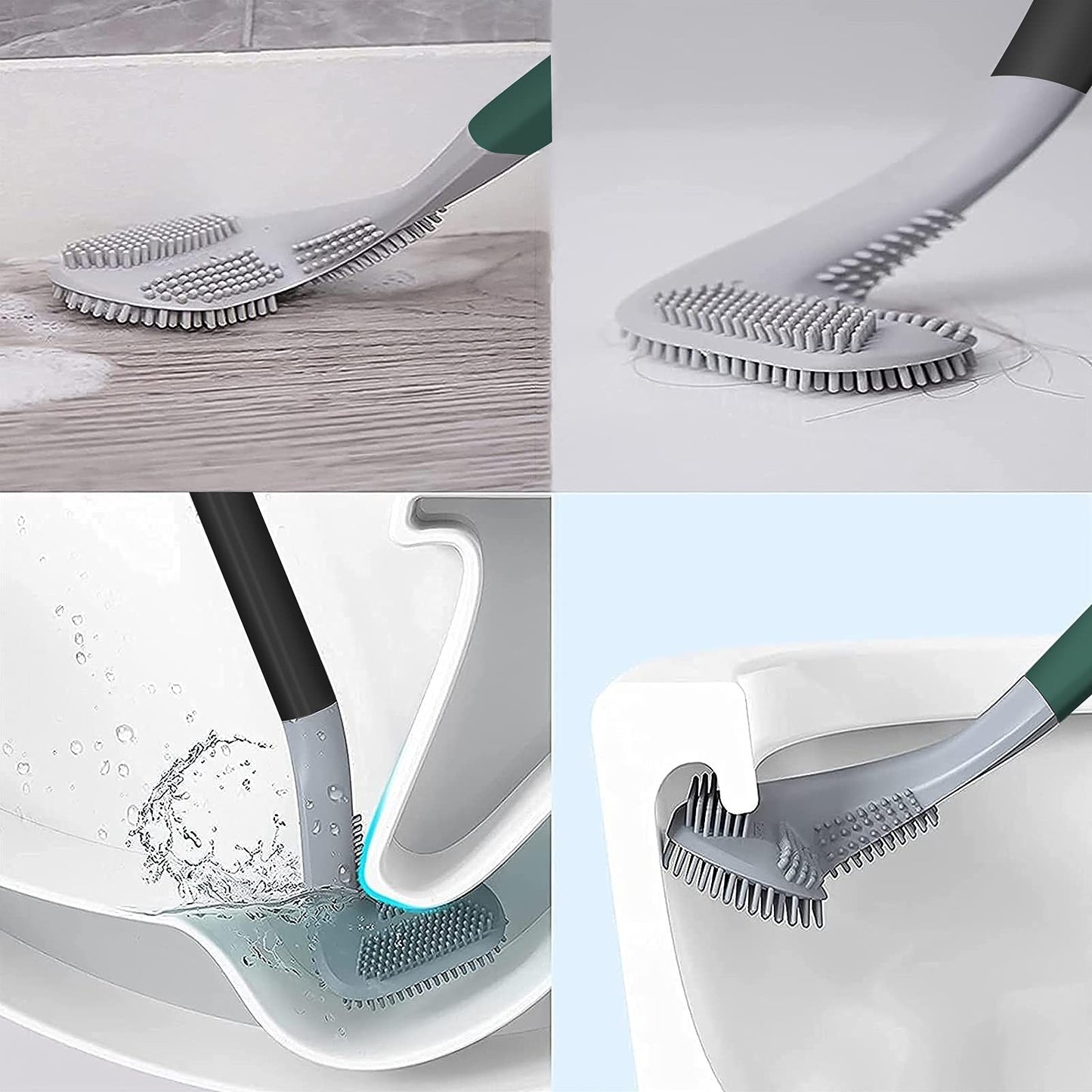 Flexible Silicone Rubber Toilet Brush