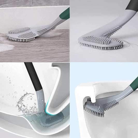 Flexible Silicone Rubber Toilet Brush