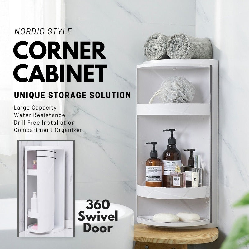 360° ROTATING CORNER CABINET