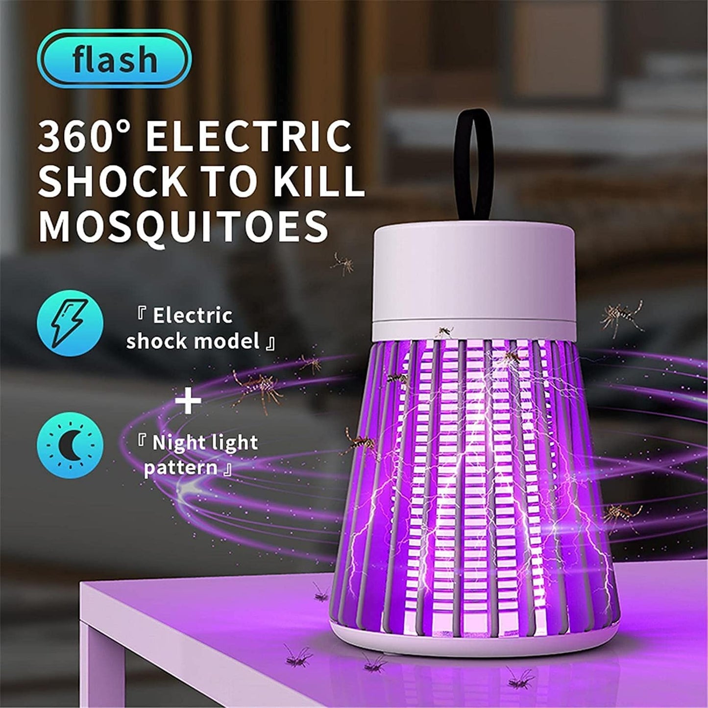 USB Powered Mosquito Killer Lamp