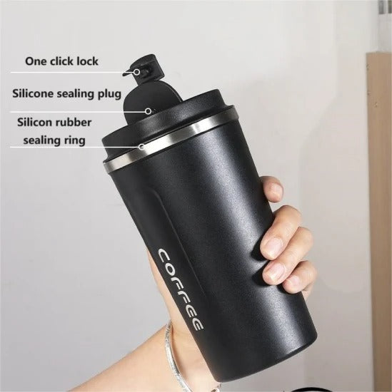 Temperature Display Thermal Coffee Mug 510ML