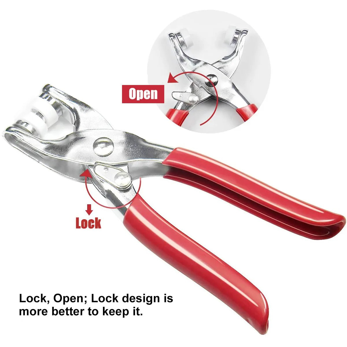 Metal Snap Button Plier Hand Press