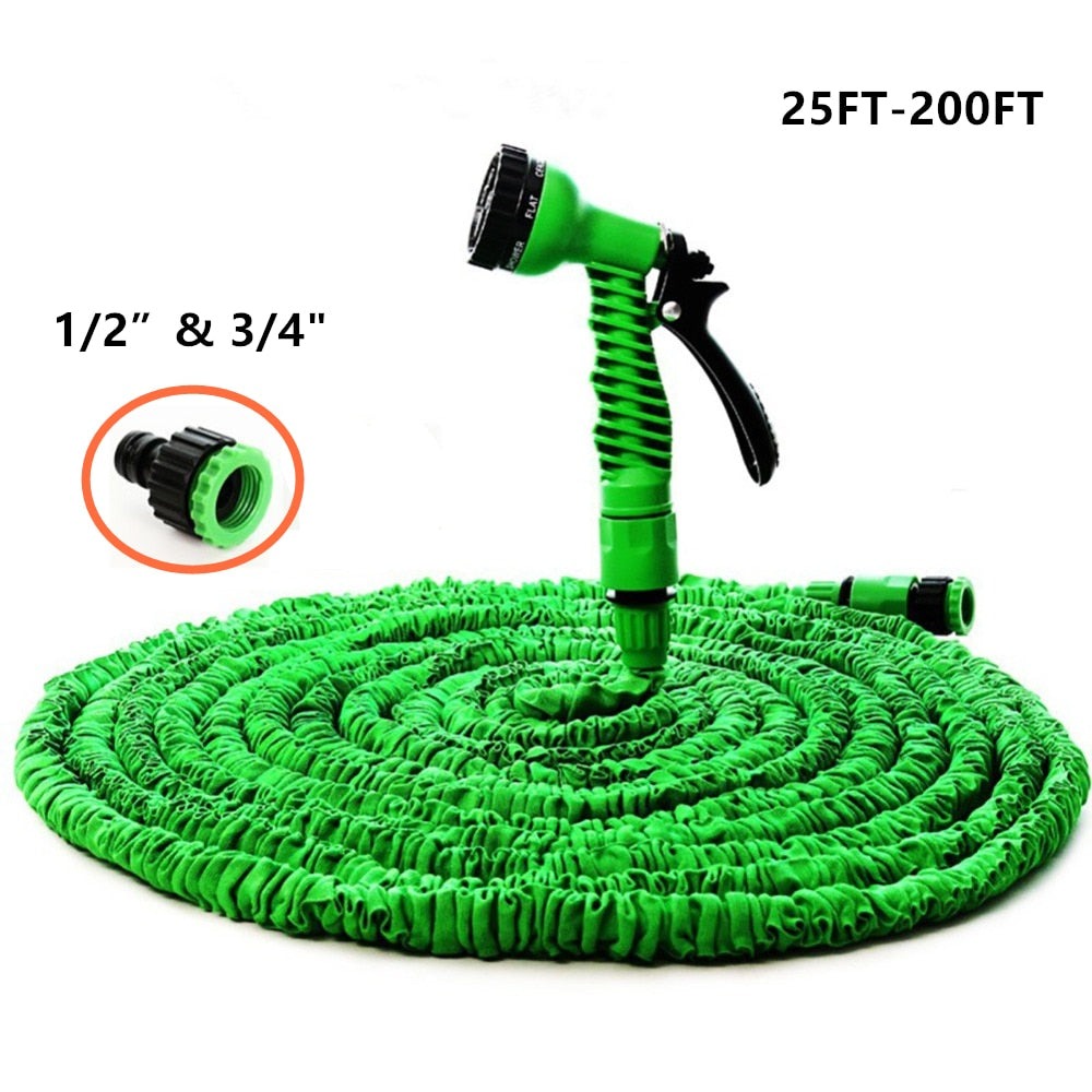 100ft - Expandable & Flexible Water Pipe For Garden